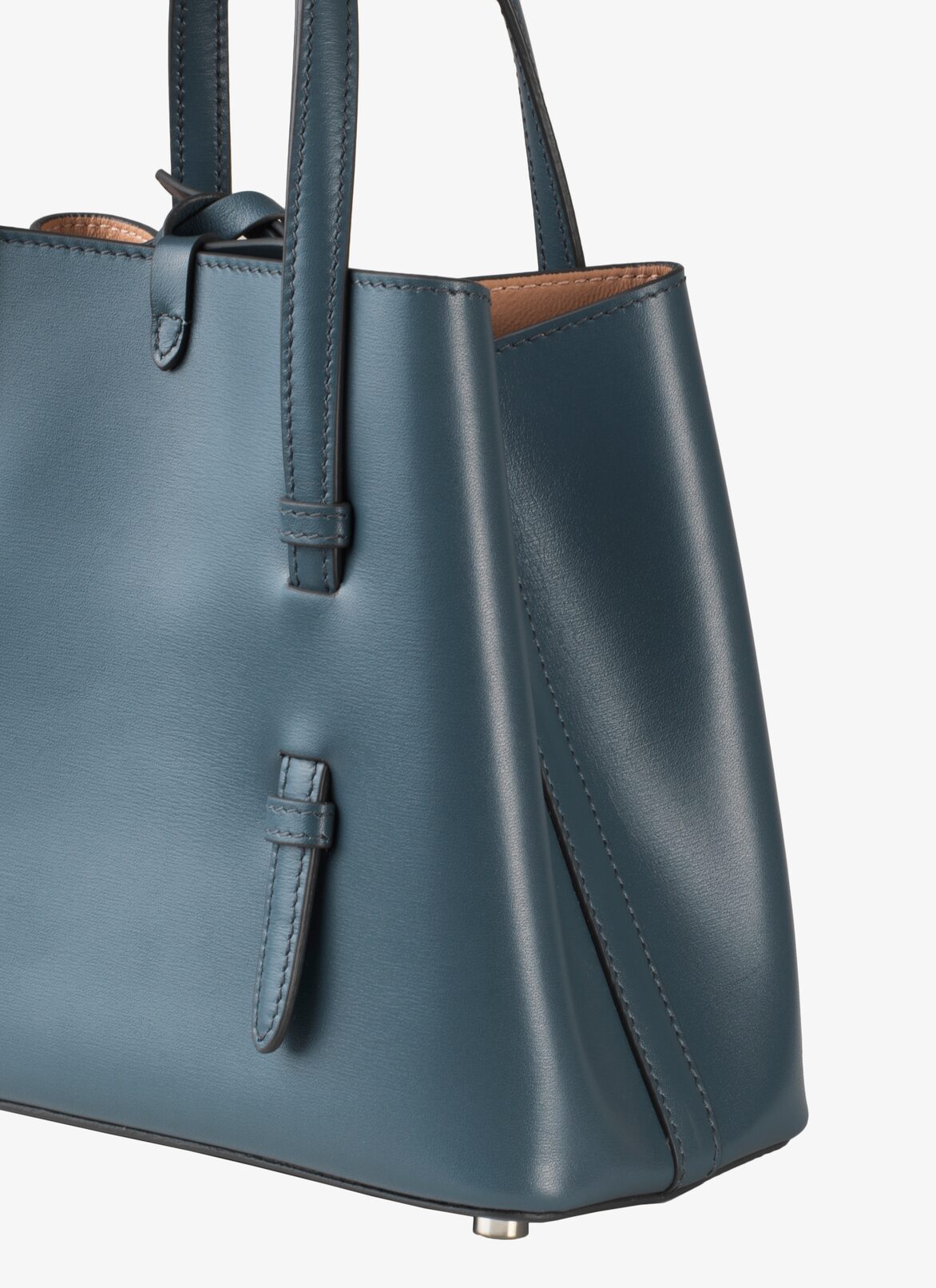 CABAS XM CUIR LUX BLUE RUSSIAN ALAÏA RUSSIAN BLUE  CABAS XM CUIR LUX BLUE RUSSIAN